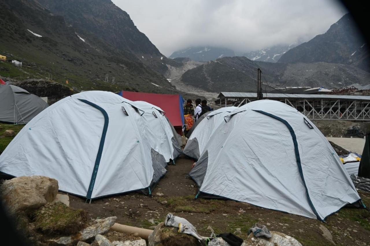 Hotel Hills Heaven Camp Kedarnath Exterior foto